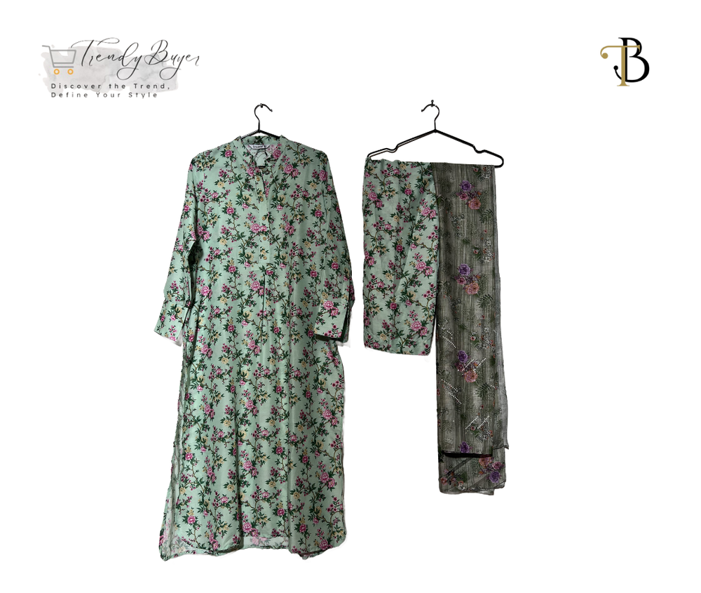 Floral Bloom Green for Women